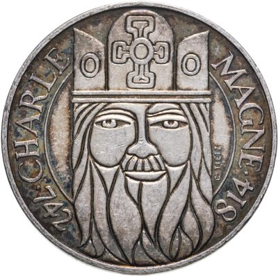 купить Франция 100 франков 1990 "Карл Великий"