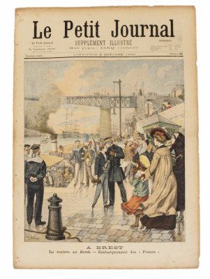 купить Газета "Le Petit Journal" выпуск № 620 от 05 октября 1902