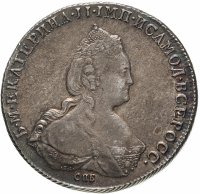 купить 1 рубль 1786 СПБ-TI-ЯА