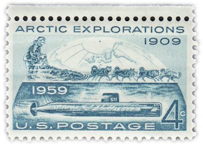 купить США 4 цента 1959 "Арктические исследования"