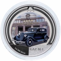 купить Ниуэ 2 доллара (dollars) 2008 "Старые советские автомобили - ГАЗ-М-1"