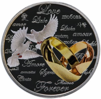 купить Ниуэ 2 доллара 2011 «Любовь навсегда»