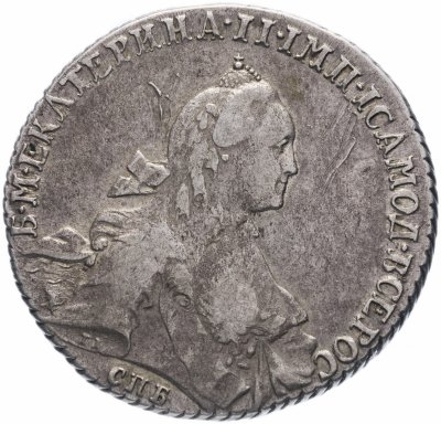 купить 1 рубль 1765 СПБ-TI-ЯI