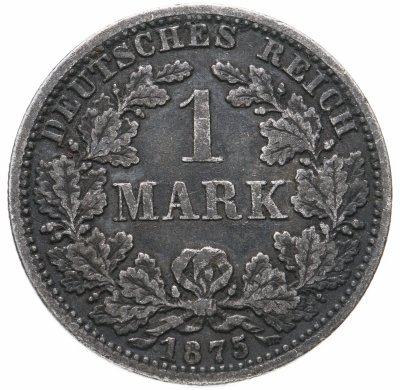 купить Германская империя, Пруссия 1 марка 1875 "А" - Берлин