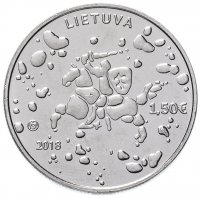 Купить Литва 1,5 евро 2018 Праздник Йонинес (Ивана Купалы)