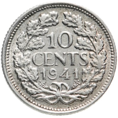 купить Нидерланды 10 центов (cents) 1941