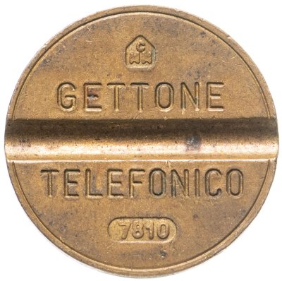 купить Италия, телефонный жетон 1978 года, отметка CMM (7810)