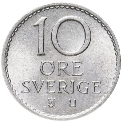 купить Швеция 10 эре (ore) 1968