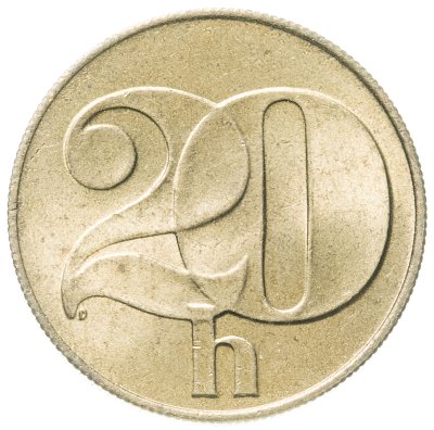 купить Чехословакия 20 геллеров (haleru) 1991 CSFR