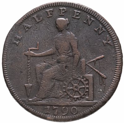 купить Великобритания 1/2 пенни 1790 Токен Шекспир