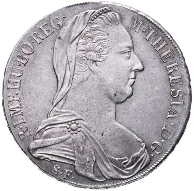 купить Австрия 1 талер (thaler) 1780 талер Марии Терезии рестрайк (новодел)