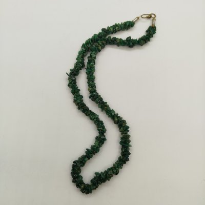 купить Бусы зеленного оттенка, натуральный камень, металл, СССР, 1970-1990 гг.