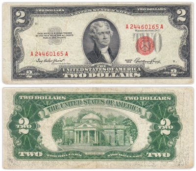 купить США 2 доллара 1953 series 1953 (Pick 380)