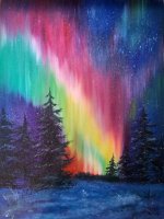 Купить Картина «Сияние», холст, масло, художник Яна Кашаева, Россия, 2020 г.