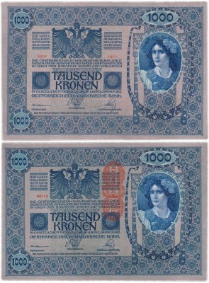 купить Австрия (Австро-Венгрия) 100 крон 1902(1919) Pick 59