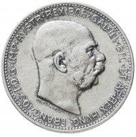 купить Австро-Венгрия 1 крона 1913 год для Австрии
