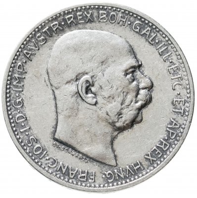 купить Австро-Венгрия 1 крона 1913 год для Австрии