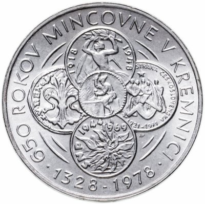купить Чехословакия 50 крон 1978 год (650 лет монетному двору Кремница)