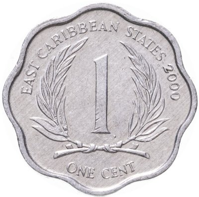 купить Восточные Карибы 1 цент (cent) 2000