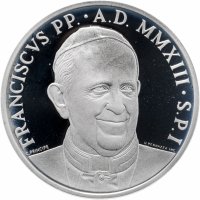 купить Ватикан 10 евро 2013 "50-й Международный день молитвы о призваниях. Франциск" в футляре, с сертификатом