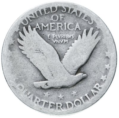 купить США 25 центов (квотер, 1/4 доллара, quarter dollar) 1926 Standing Liberty Quarter