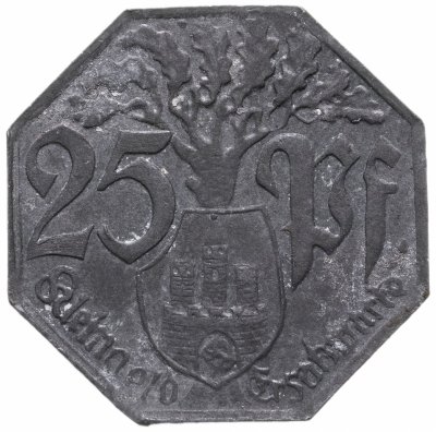 купить Германия, Вайльбург 25 пфенниг 1917