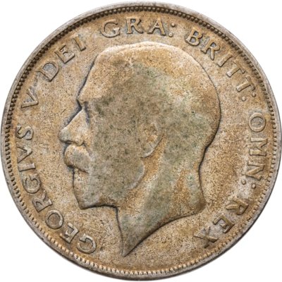 купить Великобритания 1/2 кроны (crown) 1923