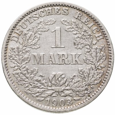 купить Германская Империя, 1 марка 1903 знак монетного двора: "E" - Мульденхюттен