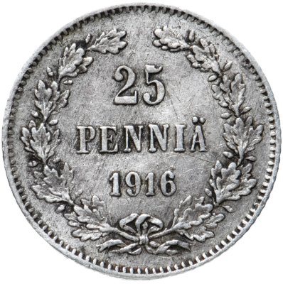 купить 25 пенни (pennia) 1916 S