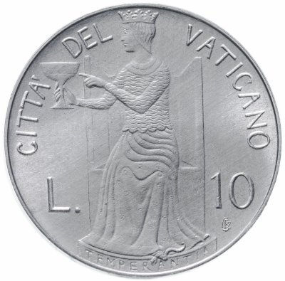 купить Ватикан 10 лир (lire) 1979