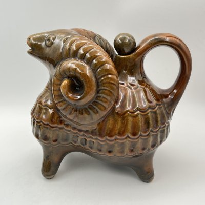 купить Кувшин (куманец) "Барашек" ("Баран"), керамика, поливы, СССР, 1960-1990 гг.