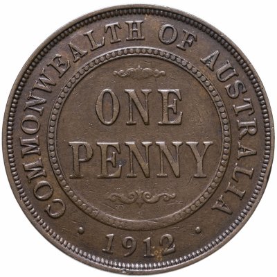 купить Австралия 1 пенни (penny) 1912