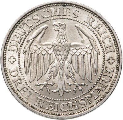 купить Германия 3 рейхсмарки 1929 "1000 лет Мейсену"