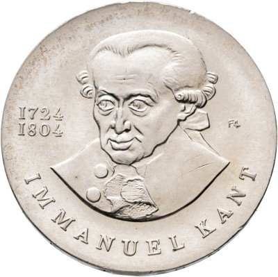 купить Германия (ГДР) 20 марок (mark) 1974 "250 лет со дня рождения Иммануила Канта"