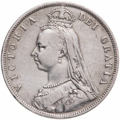 купить Великобритания 1/2 кроны 1887