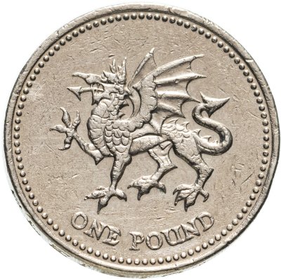 купить Великобритания 1 фунт (pound) 2000 "Дракон"