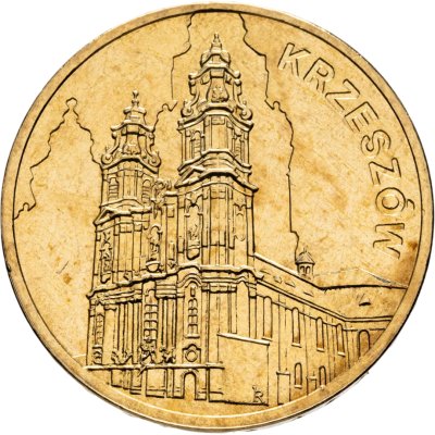 купить Польша 2 злотых 2010 "Памятники Польши - Кшешув"