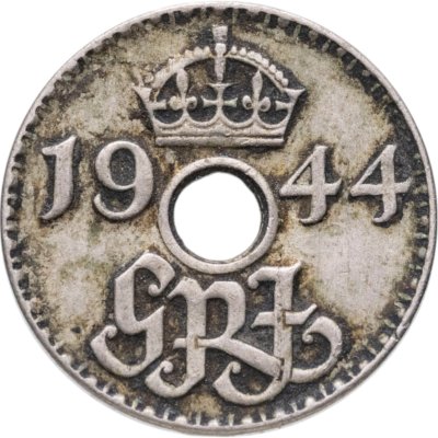 купить Новая Гвинея 3 пенса (pence) 1944