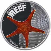 купить Австралия 50 центов 2011 "Морская жизнь Австралии.Фауна Рифа II.Морская звезда"