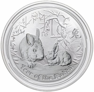 купить Австралия 1 доллар (dollar) 2011 "Год Кролика"