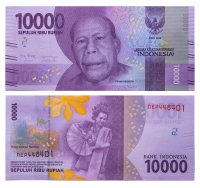 Купить Индонезия 10000 рупий 2016 (Выпуск 2018) (Pick 157c)
