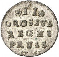 Купить 2 гроша 1761 года
