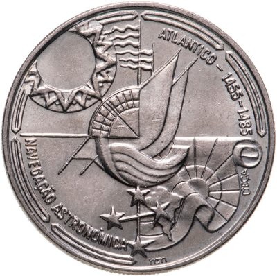 купить Португалия 100 эскудо (escudos) 1990 "Золотой век открытий - Астронавигация"