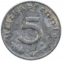 купить Германия (Третий Рейх) 5 рейхспфеннигов 1940-1944