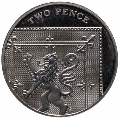 купить Великобритания 2 пенса (pence) 2008