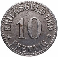 купить Германия (Кассель) нотгельд 10 пфеннигов 1919