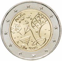 Купить Мальта 2 евро 2020 "От детей в знак солидарности - Игры"