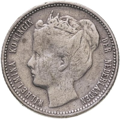купить Кюрасао 1/4 гульдена (gulden) 1900