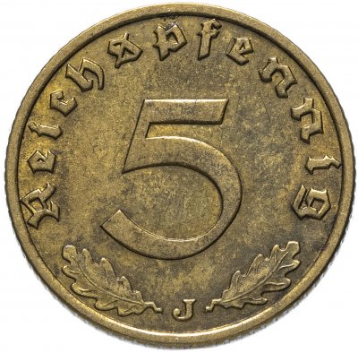 купить Германия (Третий Рейх) 5 рейхспфеннигов 1938
