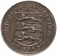 Купить Гернси 4 дубля (doubles) 1956